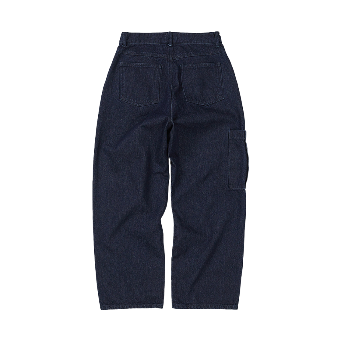 사일런트실러블 페인터 카고 데님 팬츠 인디고(SILENTSYLLABLE Painter Cargo Denim Pants Indigo) - 2
