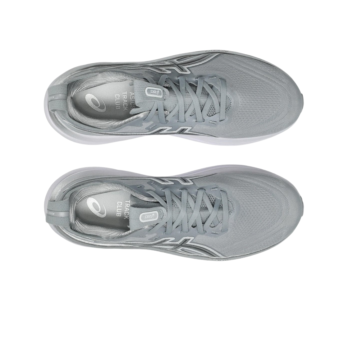 (W) 아식스 젤 님버스 28 아식스 트랙 클럽 피드몬트 그레이 퓨어 실버((W) Asics Gel-Nimbus 28 Asics Track Club Piedmont Grey Pure Silver) - 2