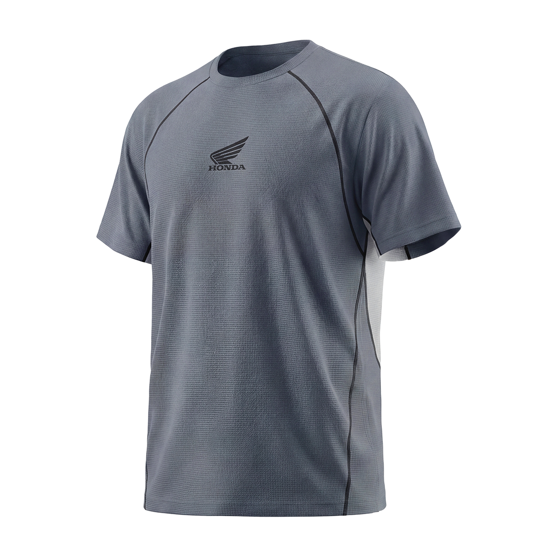 혼다 H-Tech 메쉬 벤틸레이션 하프 저지 슬리브 차콜(Honda H-Tech Mesh Ventilation Half Jersey Sleeve Charcoal) - 1