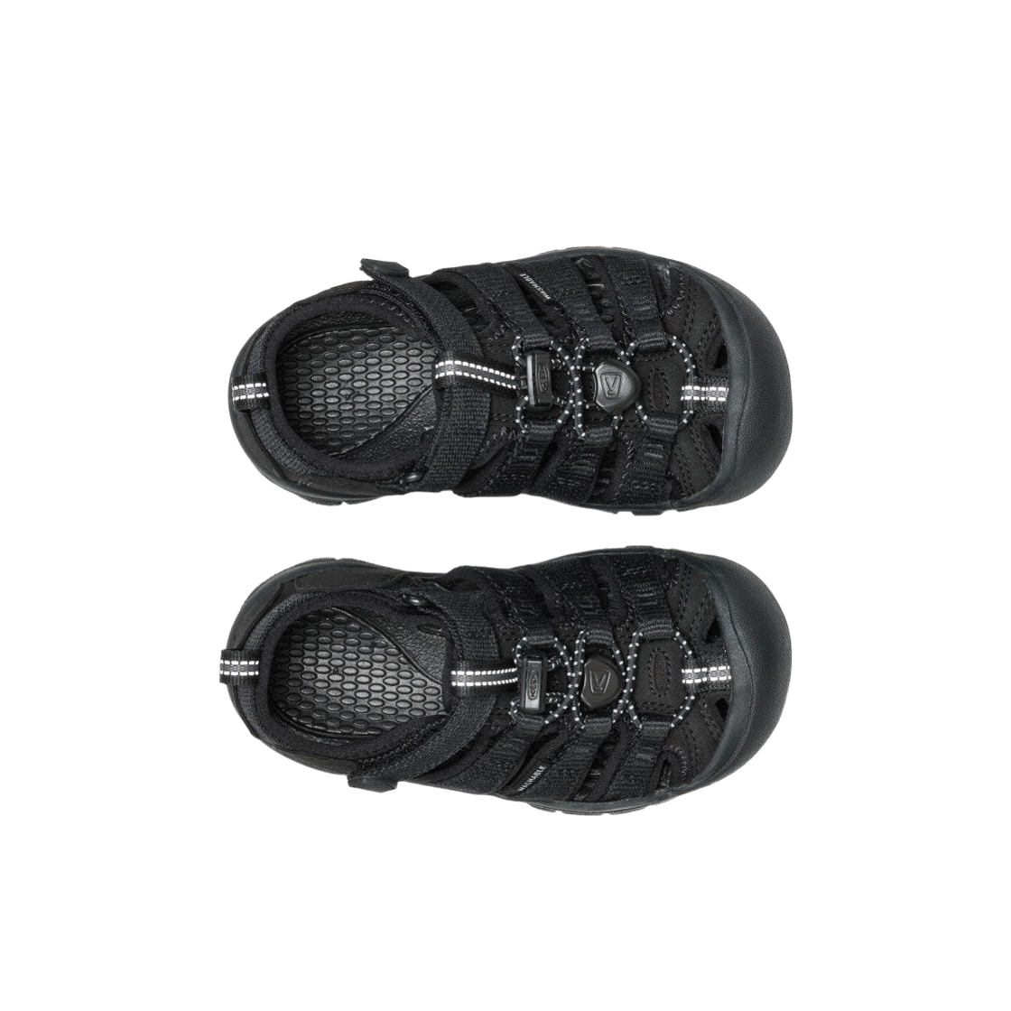 (키즈) 킨 뉴포트 H2 트리플 블랙((Kids) Keen Newport H2 Triple Black) - 2