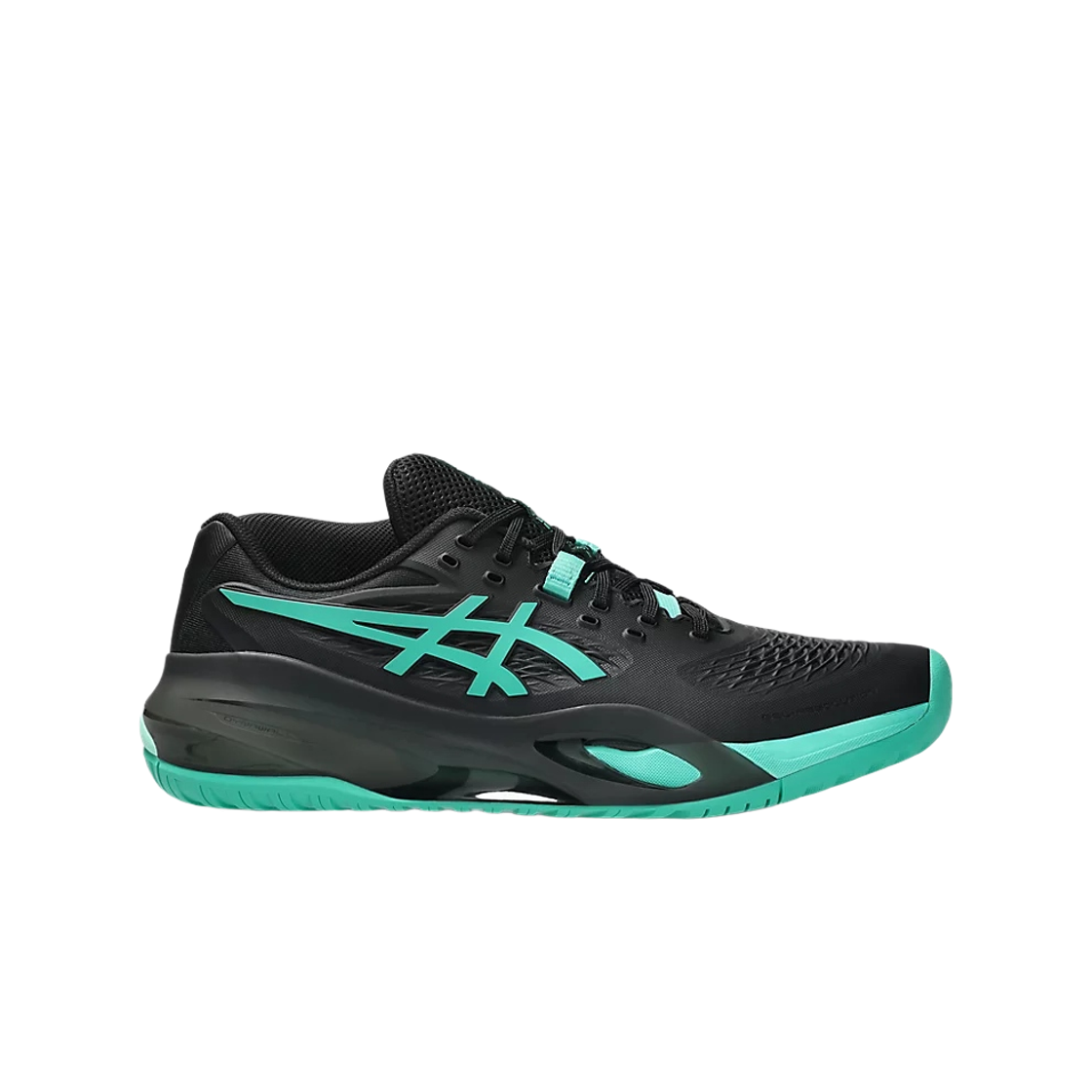 1041A481-003 Asics Gel-Resolution X Black Aurora Green - D Standard