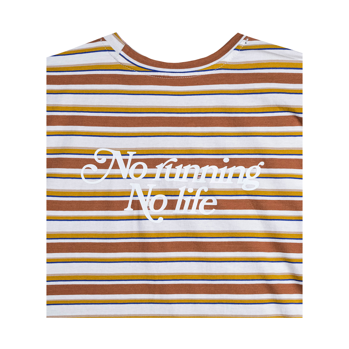 디아더생츄어리 NRNL ST 반팔 티셔츠 이지 브라운(THE ATHER SANCTUARY NRNL Stripe SS Tee Easy Brown) - 3