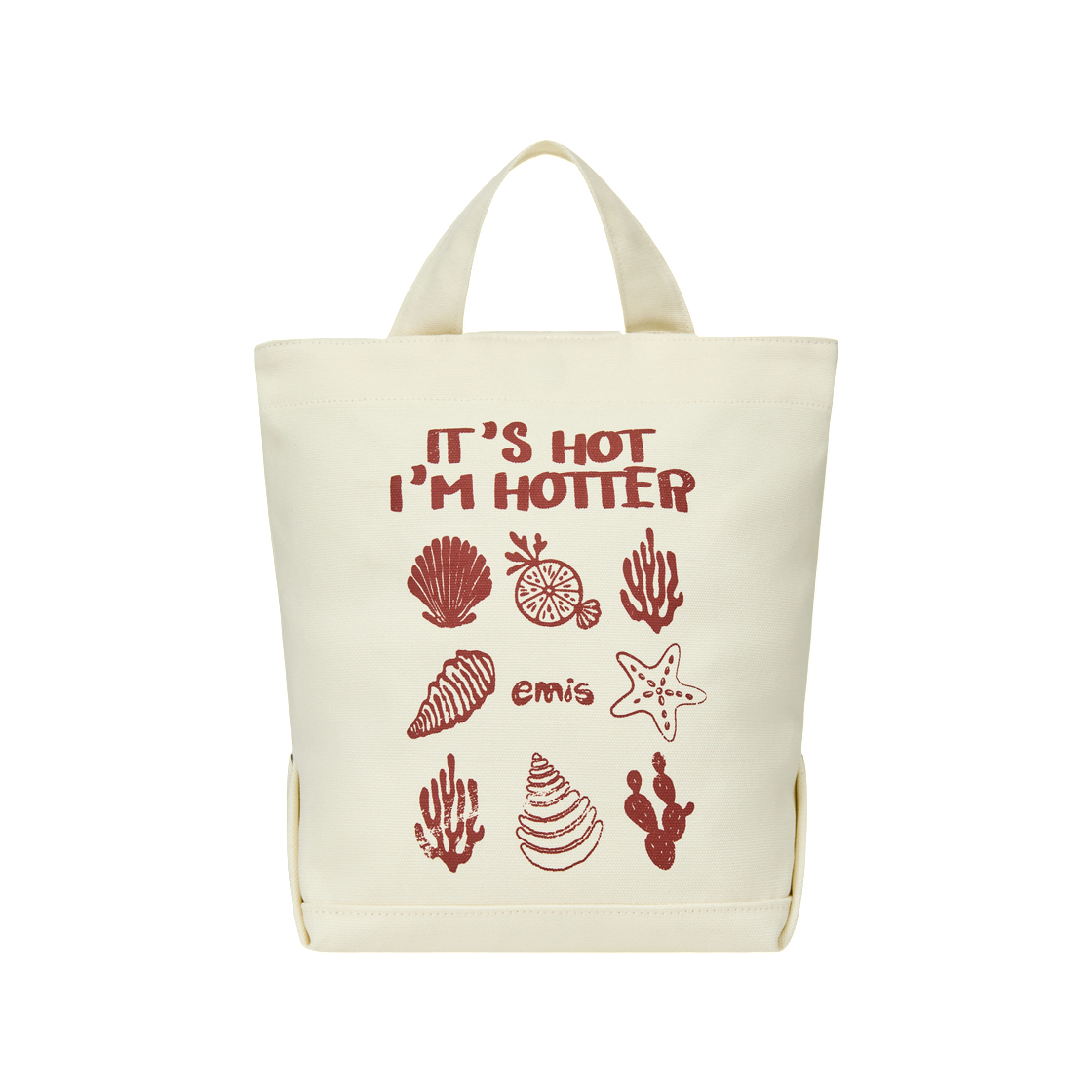 이미스 코스탈 투웨이 백 아이보리(Emis Coastal Two Way Bag Ivory) - 1