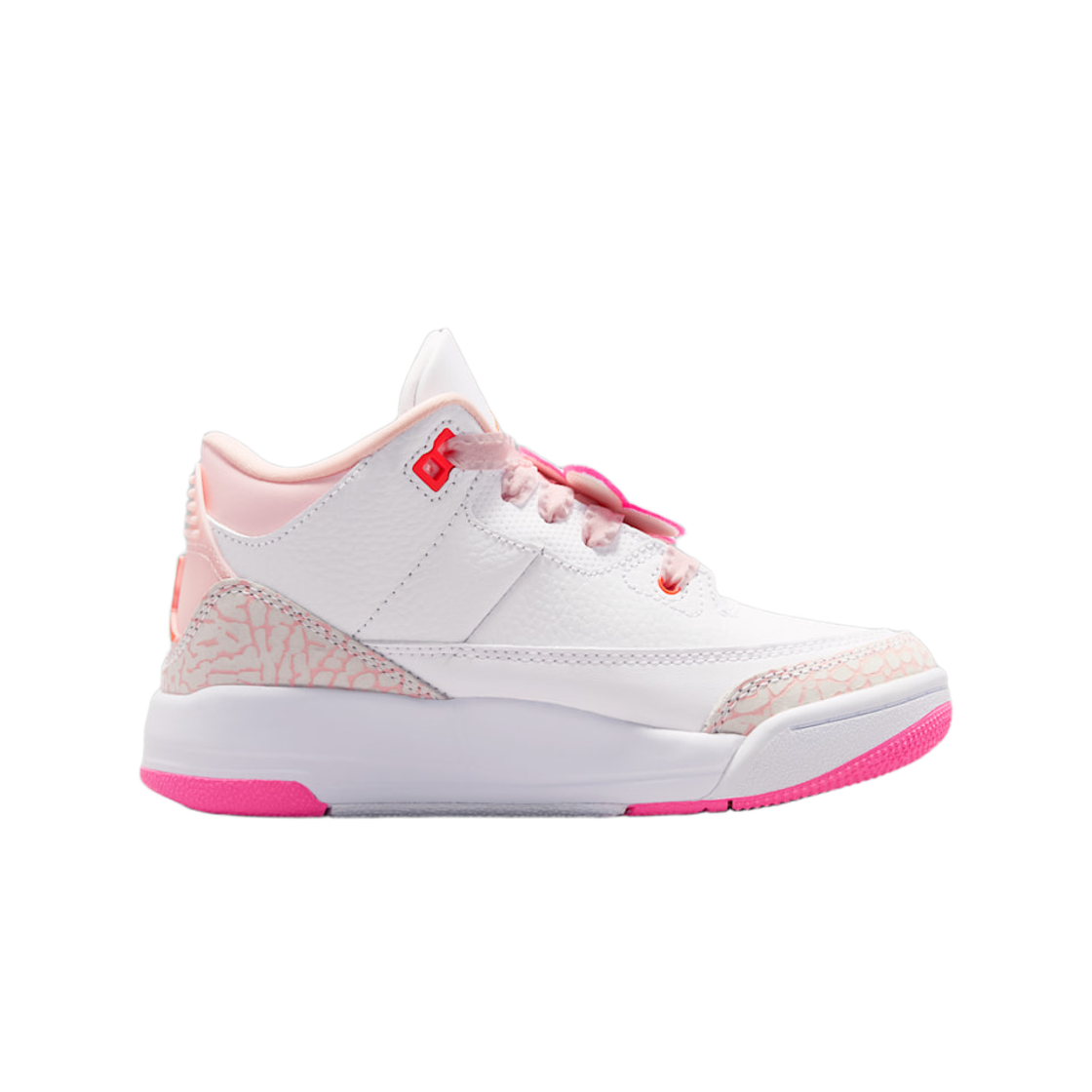 II0597-600 (PS) Jordan 3 Retro Pearl Pink Hyper Orange