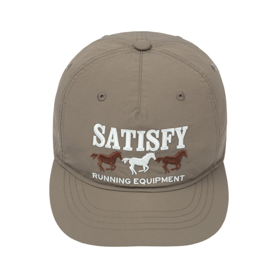 새티스파이 플라이트실크 5‑패널 핀치 캡 팔콘(Satisfy Flitesilk 5‑Panel Pinch Cap Falcon)