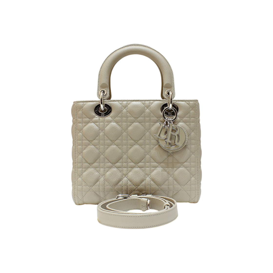 IT7C6M9HLB9O Dior Calfskin Lady Dior Medium Tote Bag M0565