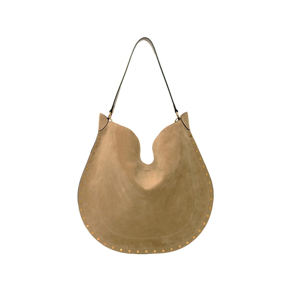 이자벨 마랑 오스칸 호보 소프트 스웨이드 카프스킨 레더 백 토프 - 26SS(Isabel Marant Oskan Hobo Soft Suede Calfskin Leather Bag Taupe - 26SS) - 1