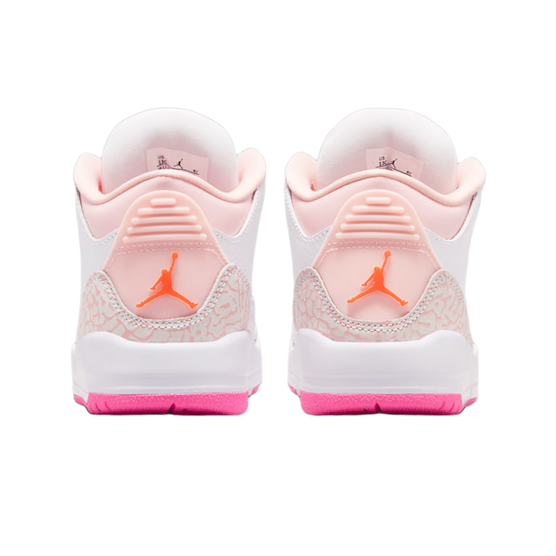 (PS) 조던 3 레트로 펄 핑크 하이퍼 오렌지((PS) Jordan 3 Retro Pearl Pink Hyper Orange) - 3