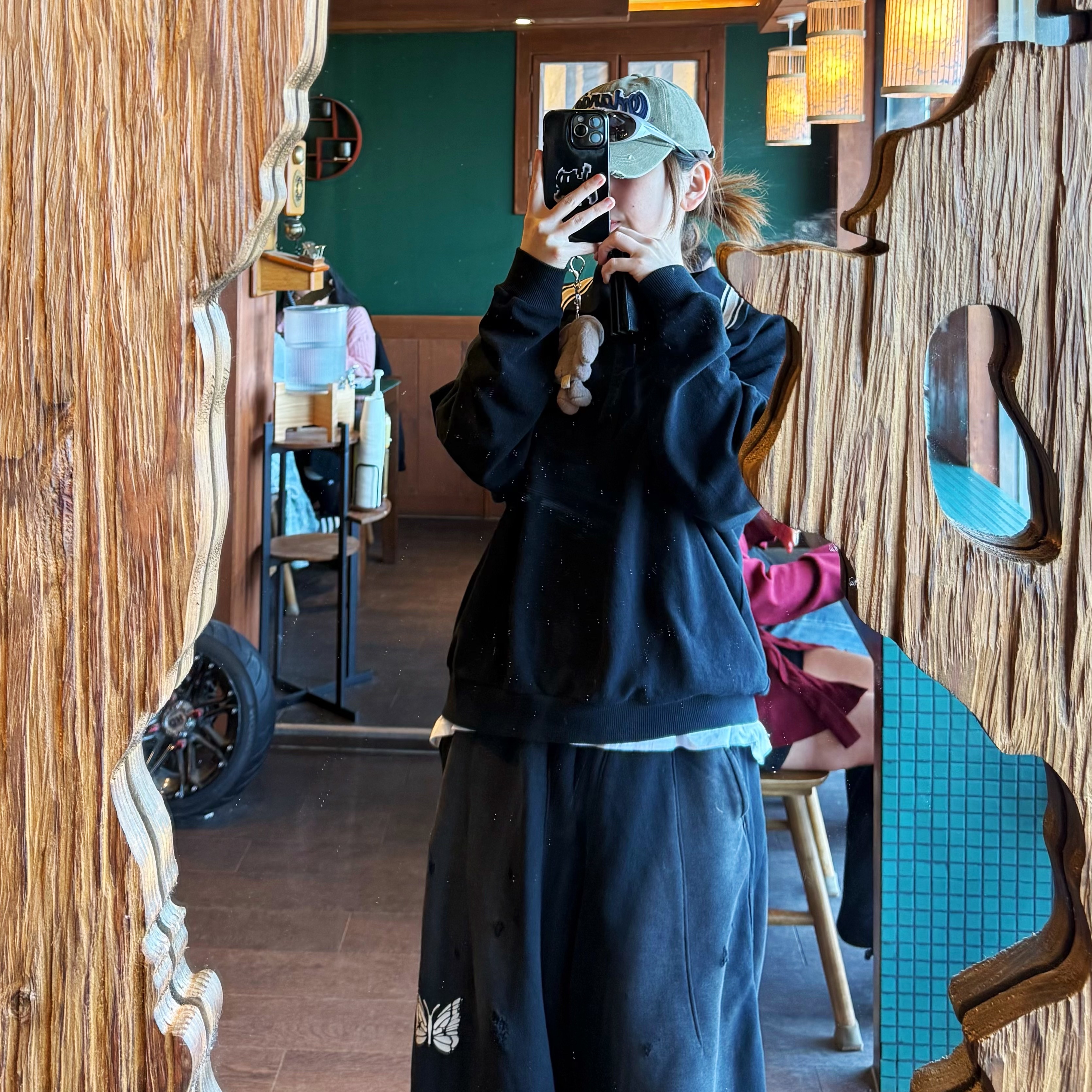Needles Deconstructed H.D. Sweatpants Cotton French Terry Black, New Balance x Khakis 2010 Abzorb Shadow Brown ์ฐฉ์ฉ ์คํ์ผ - 2