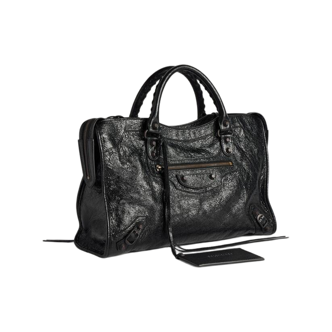 발렌시아가 르 시티 백 미디움 블랙(Balenciaga Le City Bag Medium In Black) - 2