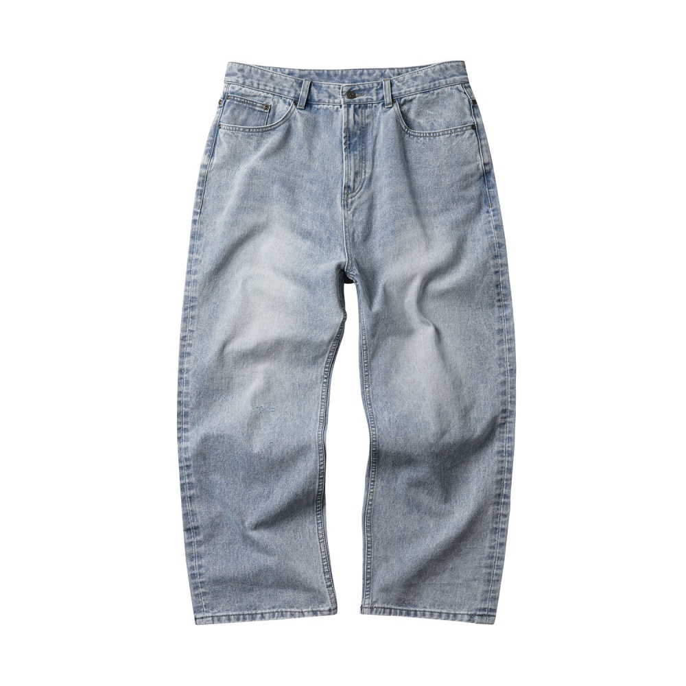 인세인개러지 인세인 그래픽 데님 팬츠 - 라이트 블루(INSANE GARAGE Insane Graphic Denim Pants_Light Blue) - 2