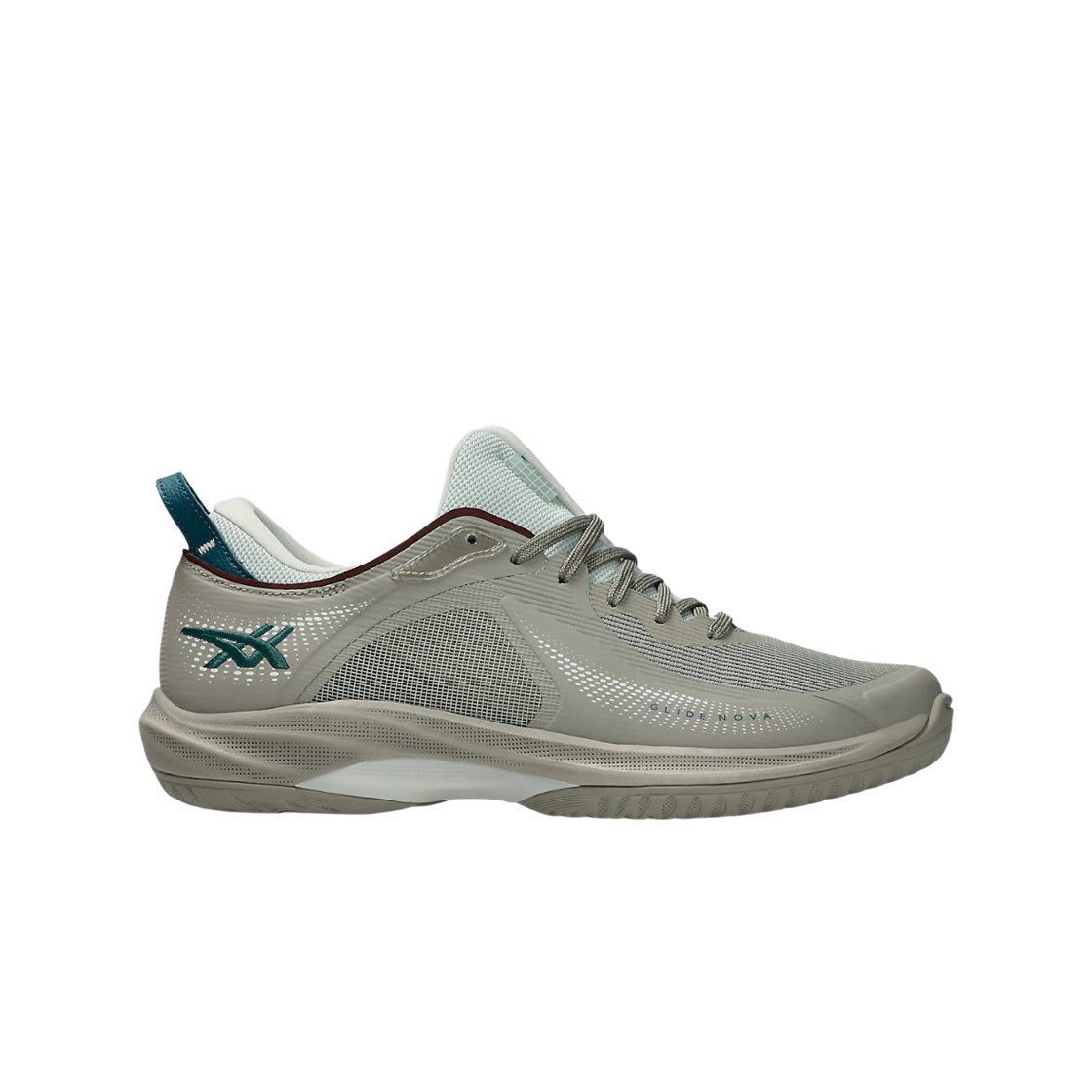 1063A105-020 Asics Glide Nova FF 4 Meteor Grey Rich Teal - D Standard