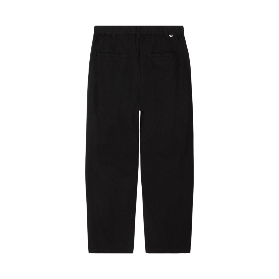 오베이 포스터 플리츠 리넨 팬츠 블랙(Obey Foster Pleated Linen Pant Black) - 2