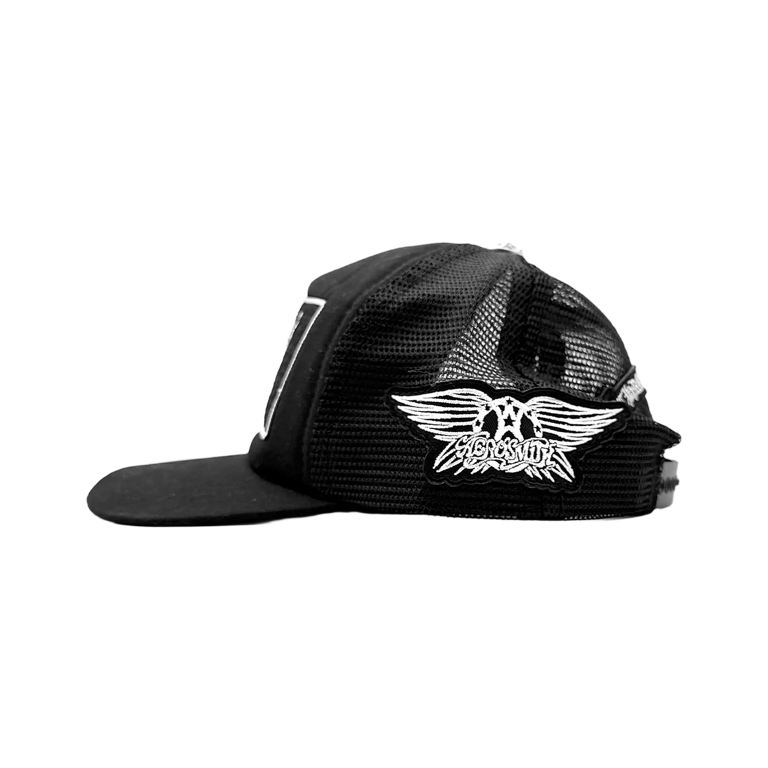 크롬하츠 포티 x 영블러드 x 에어로스미스 트러커 햇 블랙(Chrome Hearts Foti x Yungblud x Aerosmith Trucker Hat Black) - 3