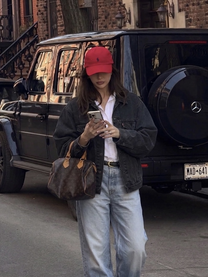 Levi's x Jordan Type III Trucker Black 착용 스타일