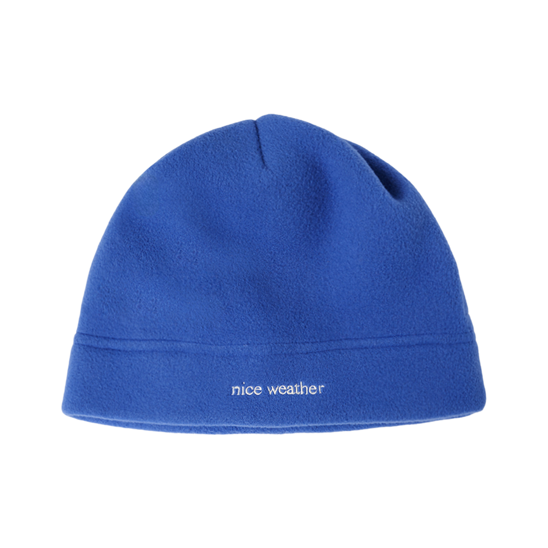나이스웨더 어패럴 플리스 비니 블루(Nice Weather Apparel Fleece Beanie Blue)