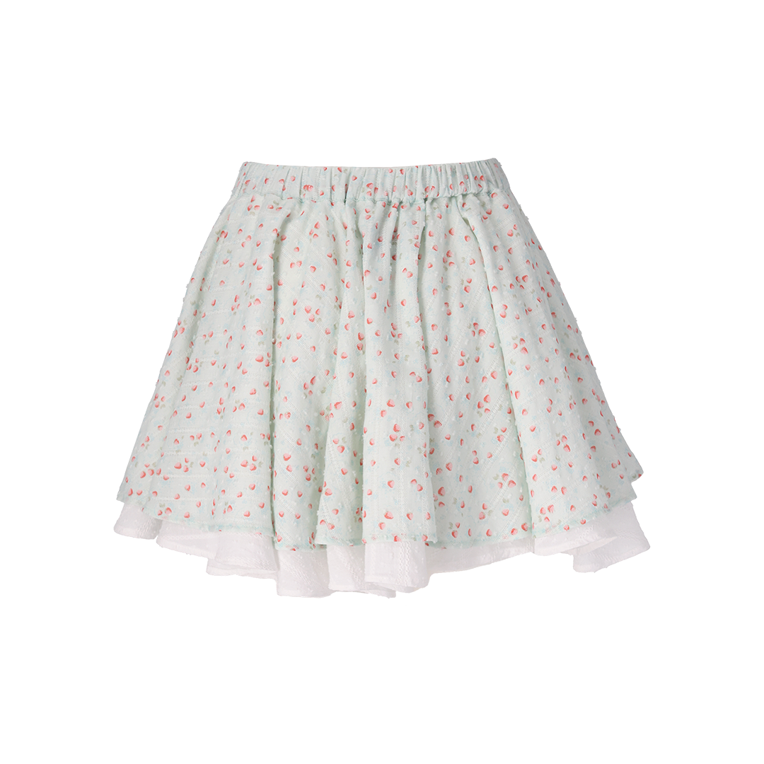 혼쿄 민트 스트로베리 캉캉 스커트(Honkyo Mint Strawberry Can Can Skirt) - 2