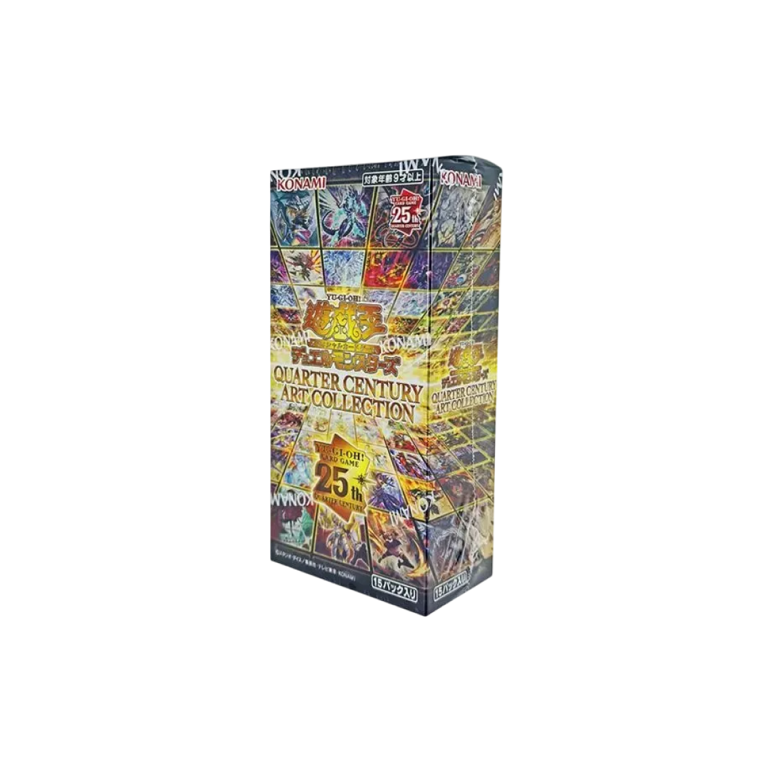 유희왕 OCG 듀얼 몬스터즈 쿼터 센추리 아트 컬렉션 박스 (15팩/일어판)(Yu-Gi-Oh OCG Duel Monsters Quarter Century Art Collection Box (Pack of 15/Japanese Ver.))
