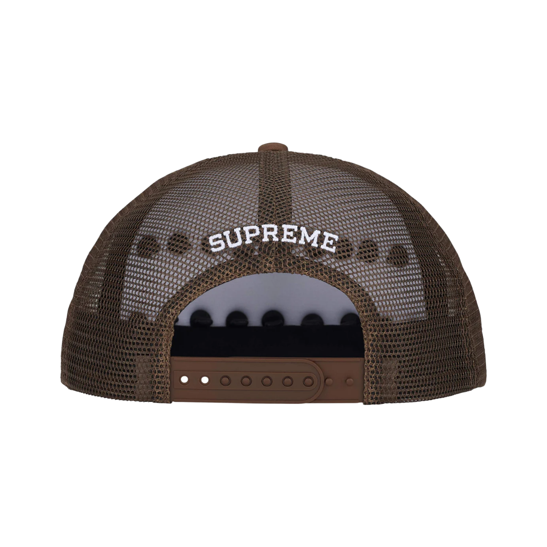슈프림 핀 메쉬 백 5-패널 브라운 - 26SS(Supreme Pins Mesh Back 5-Panel Brown - 26SS) - 3