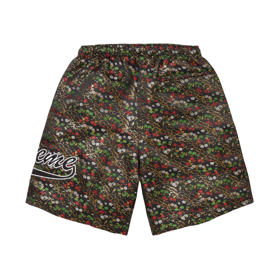 슈프림 플로럴 자카드 쇼츠 블랙 - 26SS(Supreme Floral Jacquard Short Black - 26SS) - 2