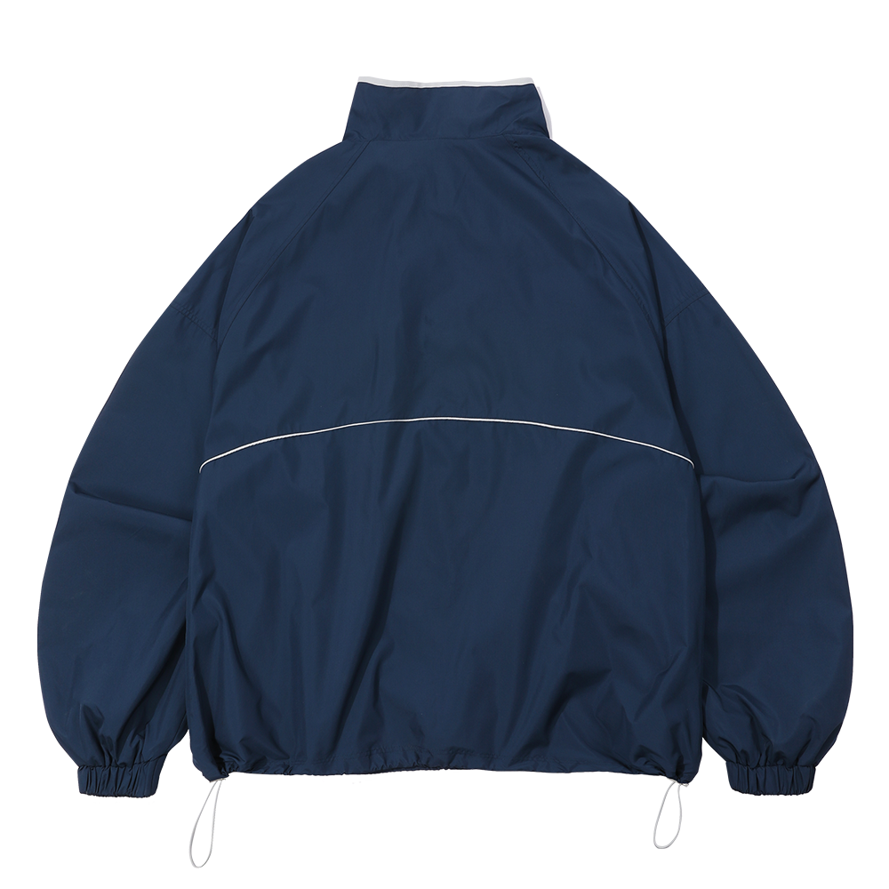 [트리플적립] 스포츠챔버 SC 오버사이즈 웜업 셔츠 네이비([트리플적립] SPORT CHAMBER SC Oversized Warm Up Shirt Navy) - 2