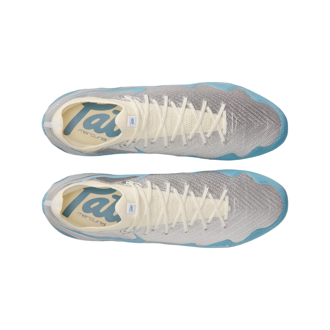 나이키 x 파타 줌 머큐리얼 베이퍼 16 엘리트 FG SE 노이즈 아쿠아 앤 메탈릭 실버(Nike x Patta Mercurial Zoom Vapor 16 Elite FG SE Noise Aqua and Metallic Silver) - 2