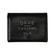 [6% 적립] Deus Ex Machina The Leather Wallet Black