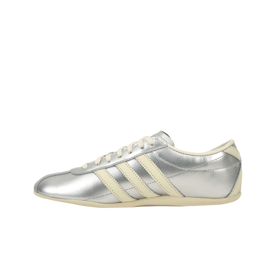 (W) 아디다스 도쿄 실버 메탈릭 크림 화이트((W) Adidas Tokyo Silver Metallic Cream White) - 3