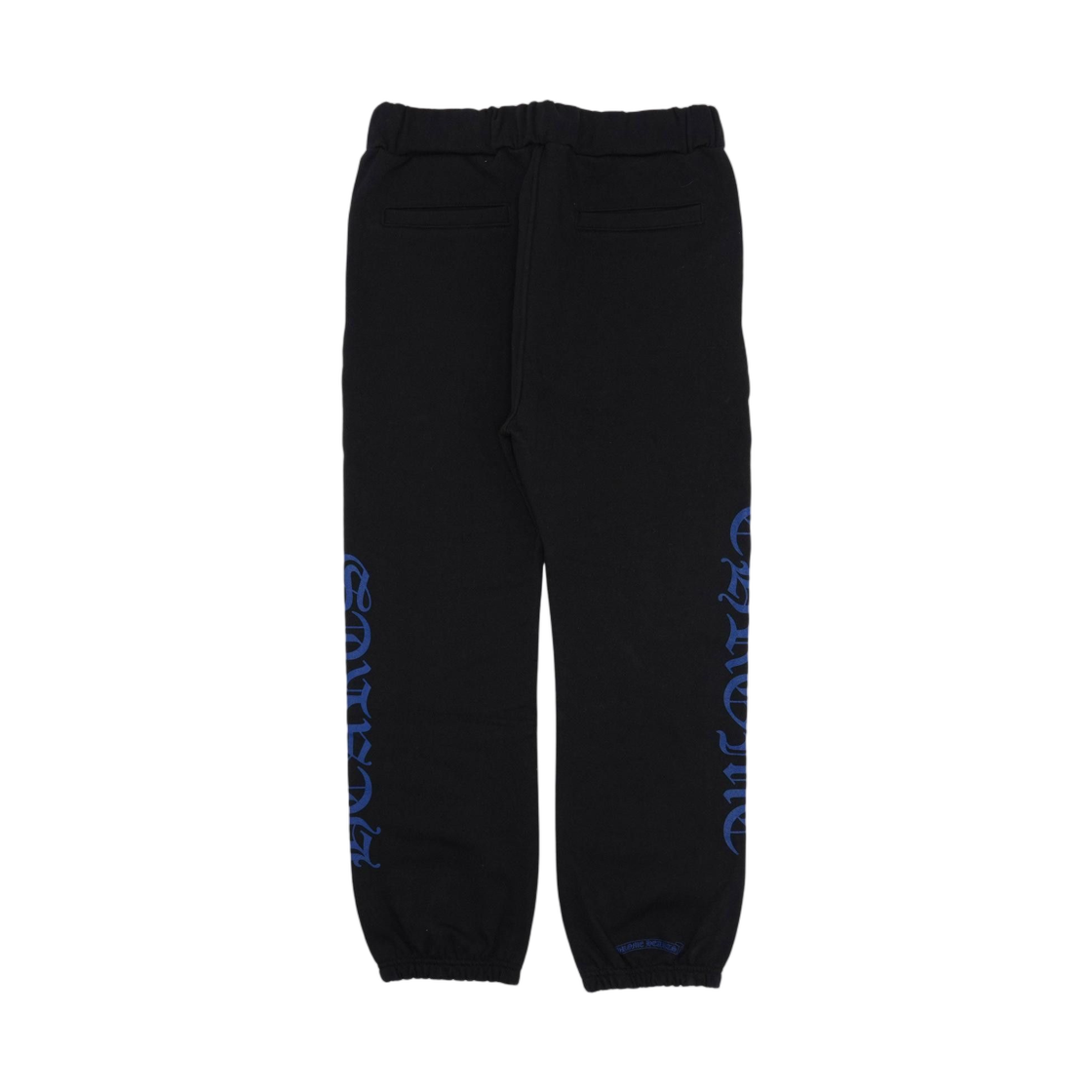 크롬하츠 홀스슈 로고 스웨트팬츠 블랙 블루(Chrome Hearts Horseshoe Logo Sweatpant Black Blue) - 2