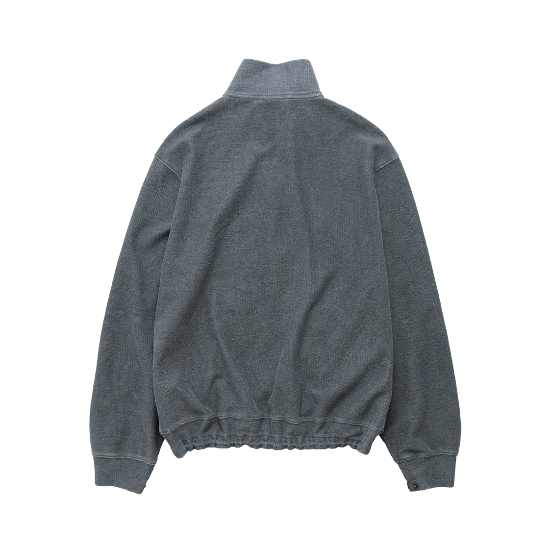 폴리테루 루즈드 집 업 자켓 그레이(Polyteru Loosed Zip Up Jacket Gray) - 2