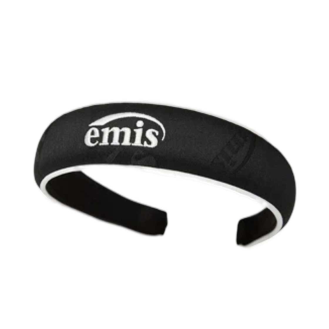 - Emis Logo Jacquard Hairband Black