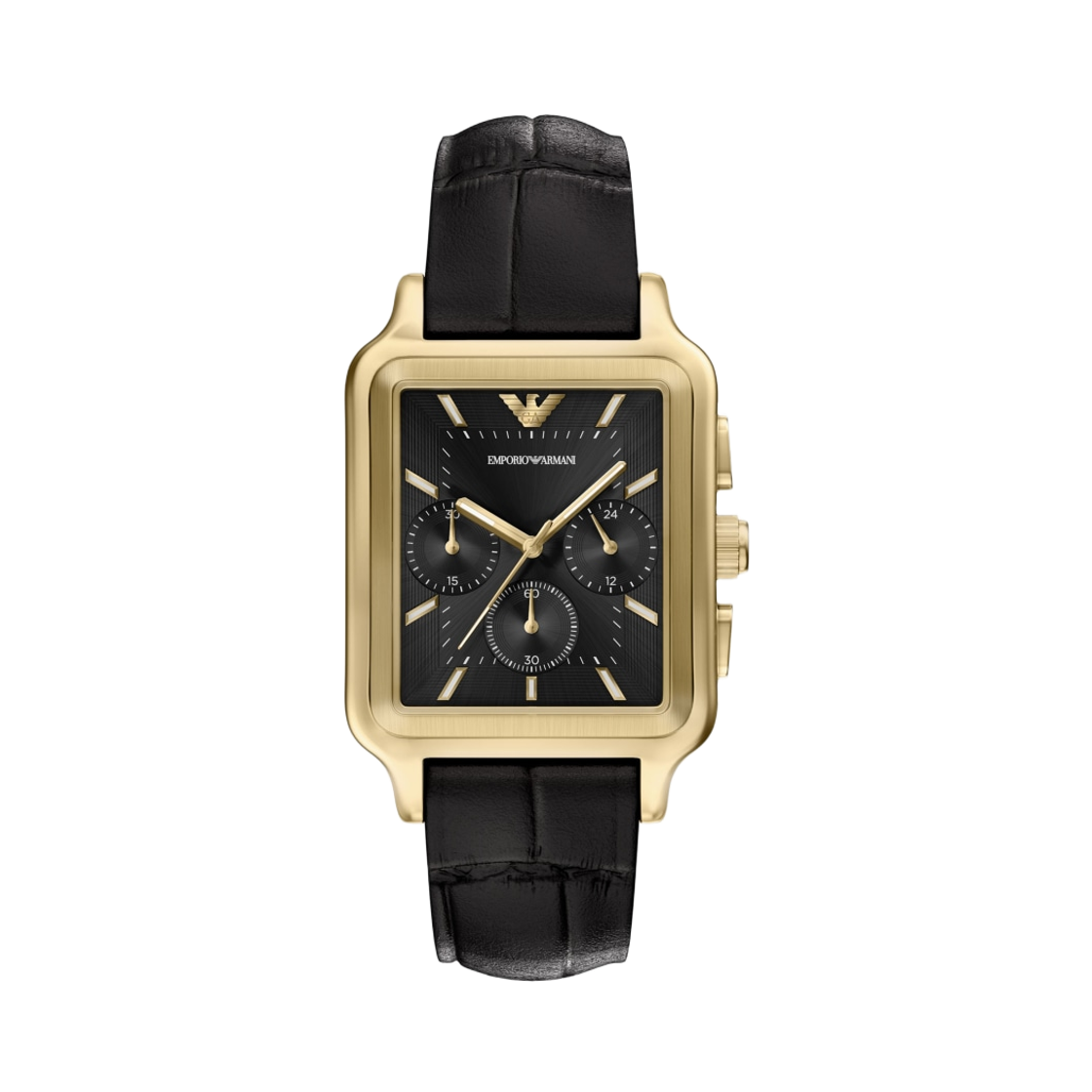 AR11753 Emporio Armani Quartz Chronograph 38mm Leather Black