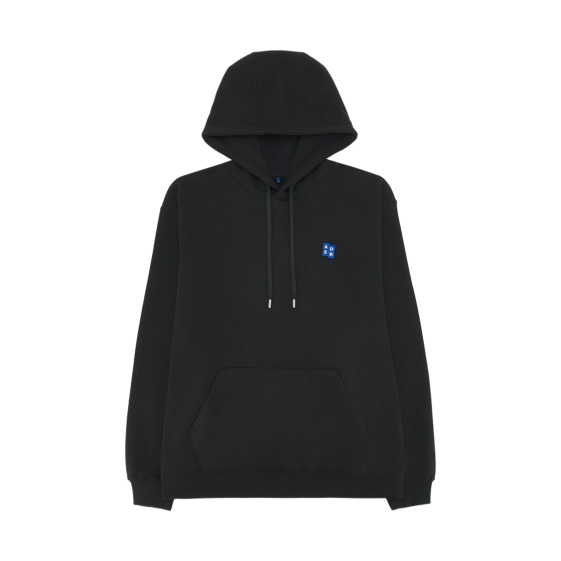 아더에러 시그니피컨트 TRS/BL 태그 후드 01 블랙(Ader Error Sig; TRS/BL Tag Hoodie 01 Black)
