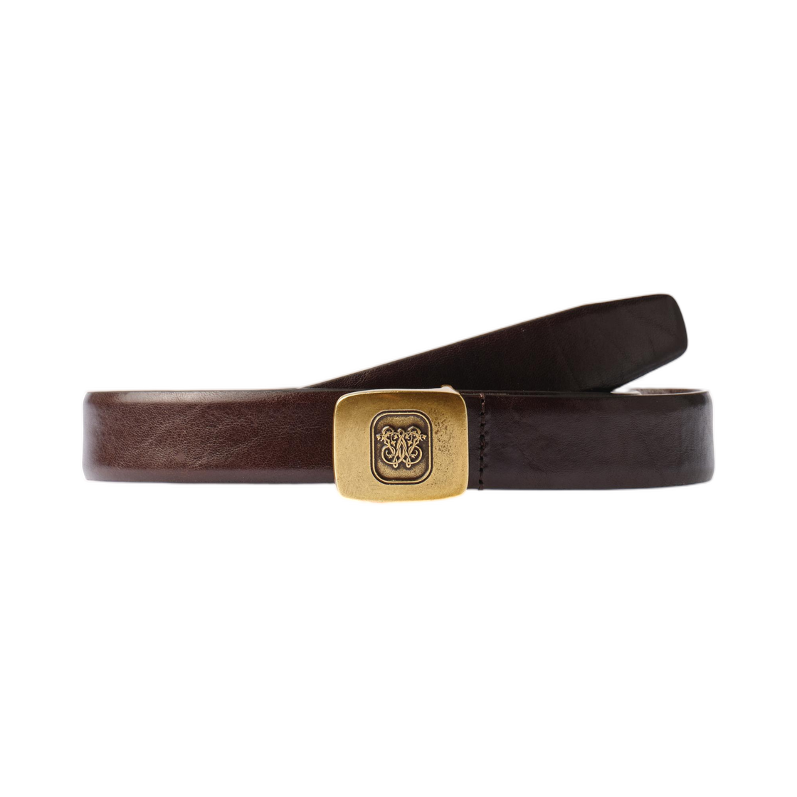 자라 x 윌리 차바리아 벨트 플레이트 버클 브라운(Zara x Willy Chavarria Belt With Plate Buckle Brown)