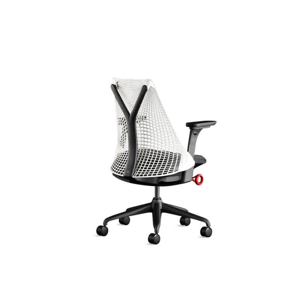 허먼 밀러 세일 게이밍 체어 화이트 백(Herman Miller Sayl Gaming Chair White back) - 2