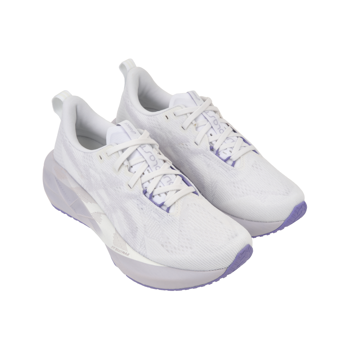 (W) 아식스 노바블라스트 5 화이트 라일락 힌트((W) Asics Novablast 5 White Lilac Hint) - 4