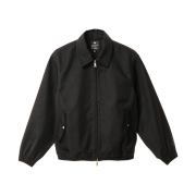 Zara x Willy Chavarria Textured Bomber Jacket Black