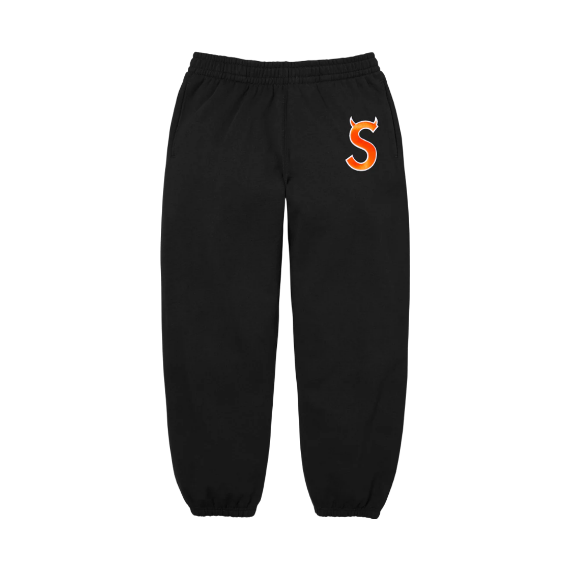 - Supreme Devil S Logo Sweatpant Black - 26SS