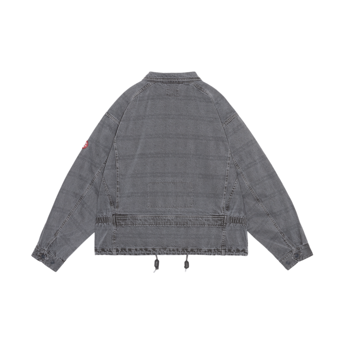 카브엠트 오버다이 FK 패턴 버튼 자켓 차콜 - 26SS(Cav Empt Overdye FK Pattern Button Jacket Charcoal - 26SS) - 2