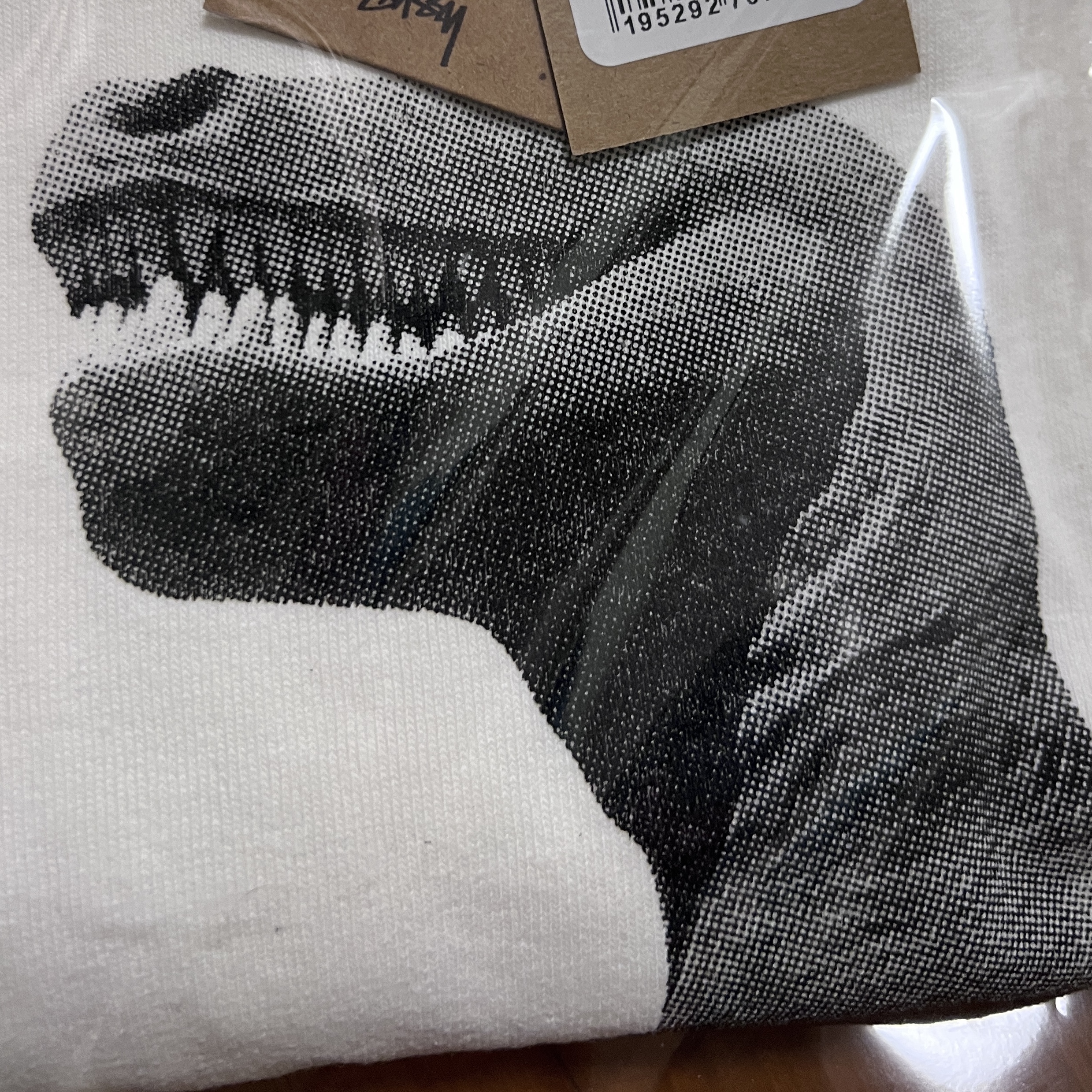 Stussy Big & Meaty Pigment Dyed T-Shirt Natural 착용 스타일