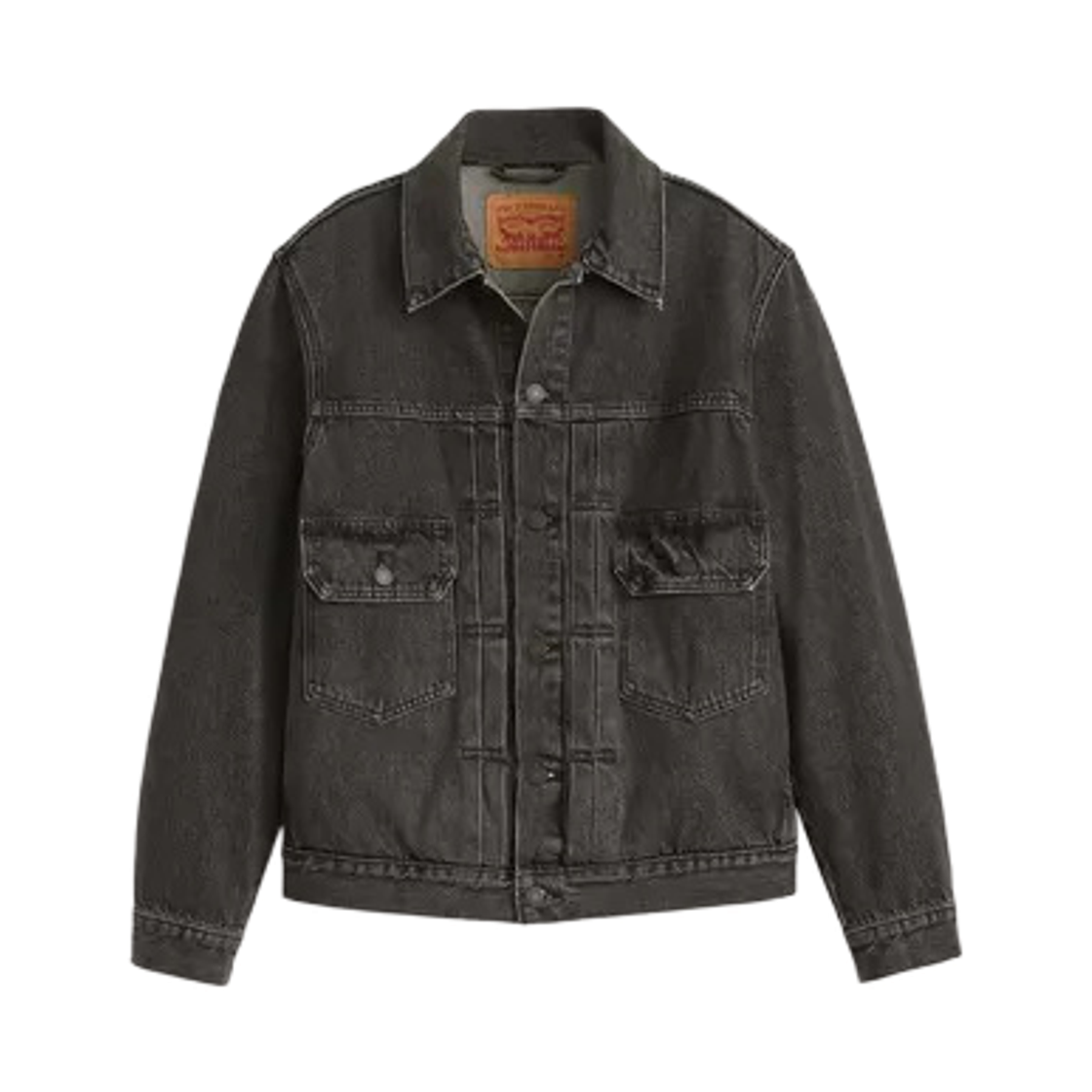 A76320002 Levi's Type II Trucker Jacket Black