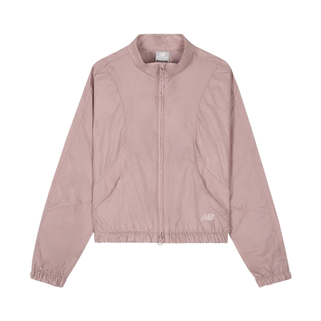NBNAG2W412-GK (W) New Balance Essential Standneck Woven Jacket Glossy Pink