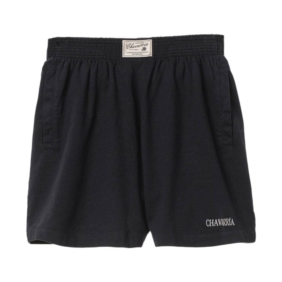 자라 x 윌리 차바리아 자수 조거 버뮤다 쇼츠 블랙(Zara x Willy Chavarria Embroidered Jogger Bermuda Shorts Black) - 1