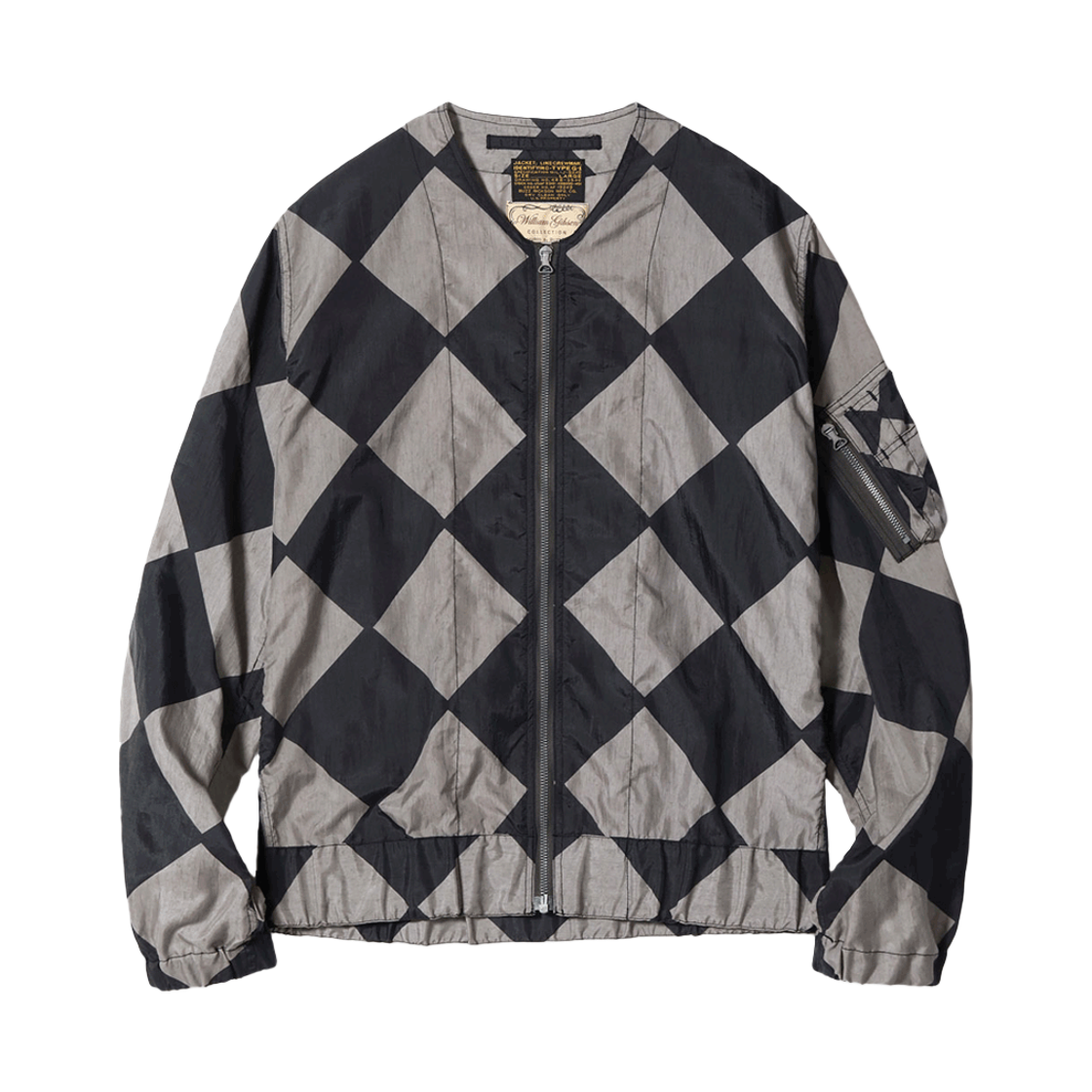 버즈 릭슨 윌리엄 깁슨 컬렉션 라인 크루맨 G-1 그레이 블랙(Buzz Rickson's William Gibson Collection Line Crewman G-1 Gray Black)