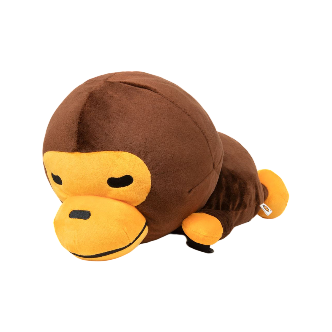 베이프 베이비 마일로 미디움 플러시 인형 백팩 #5 브라운(BAPE Baby Milo Medium Plush Doll Backpack #5 Brown) - 1