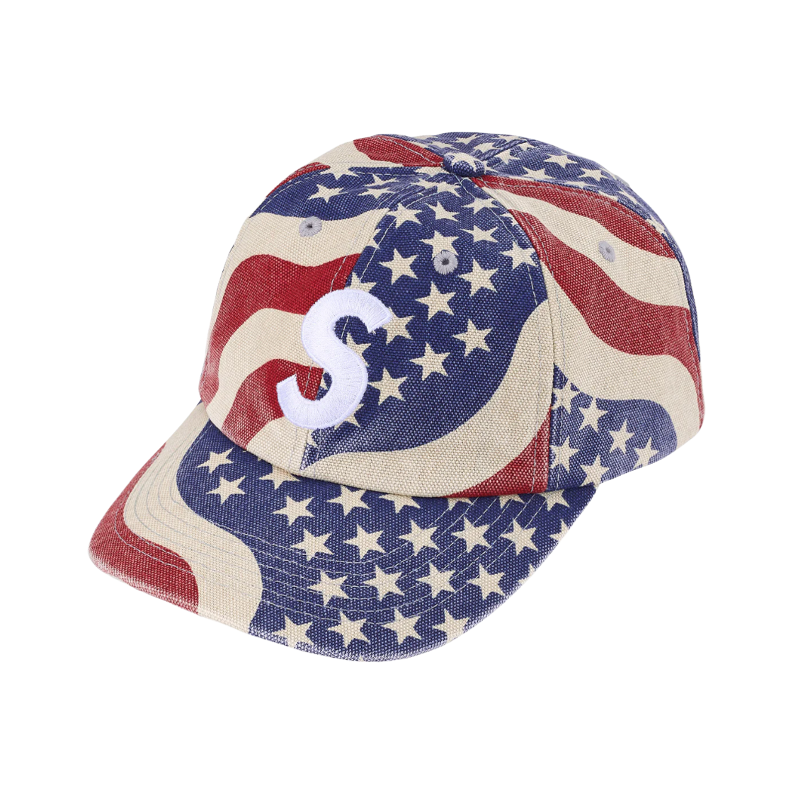 슈프림 피그먼트 코티드 S 로고 6-패널 플래그 - 26SS(Supreme Pigment Coated S Logo 6-Panel Flag - 26SS)