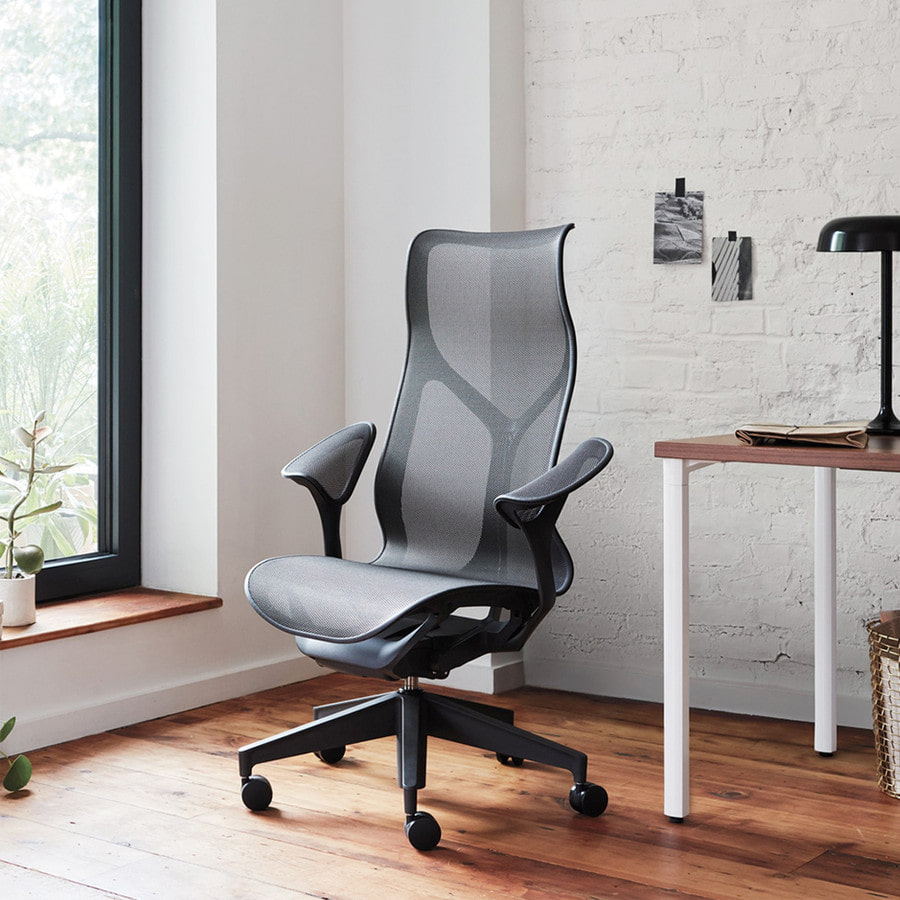 허먼 밀러 코즘 하이백 체어 그라파이트(Herman Miller Cosm High Back Chair Graphite) - 4
