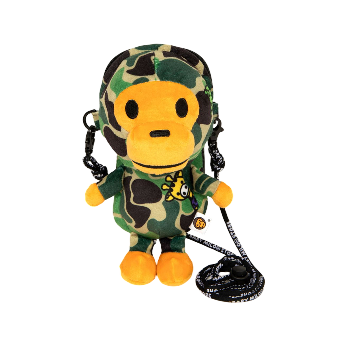 베이프 베이비 마일로 플러시 모바일 백 그린(BAPE Baby Milo Plush Mobile Bag Green) - 1