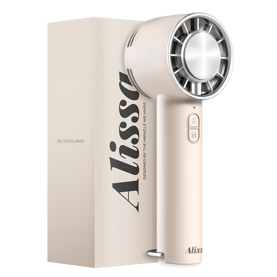 알리사 냉각 에어컨 무선 휴대용선풍기 손선풍기 미니 손풍기(Alissa Rapid Cooling Wireless Portable Fan) - 1