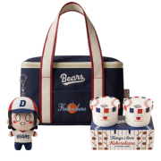[KREAM 단독] Doosan Bears x Kokorokara Hustle Pudding 2pcs & Kokoro Bear Keyring & Cooler Bag Full Set